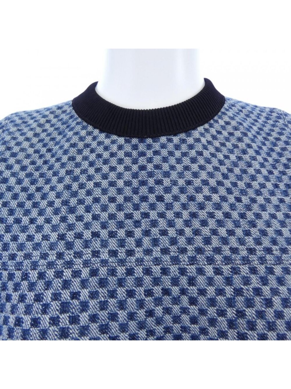 Louis Vuitton Mini Check Board Denim Dress - Picture 6 of 7